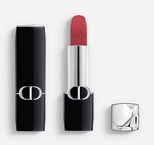 200 Nude touch Rouge Dior Couture Color - Hydrating & Long-lasting lipstick - Velvet, Satin & New Veil Finishes