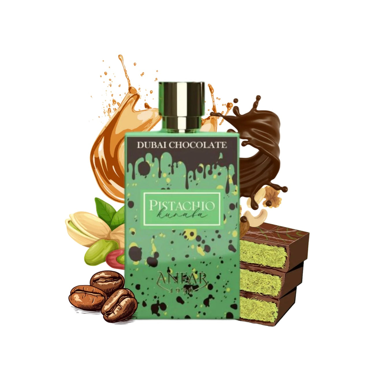 Dubai Chocolate - Pistachio Kunafa Eau de Parfum 100 ml
