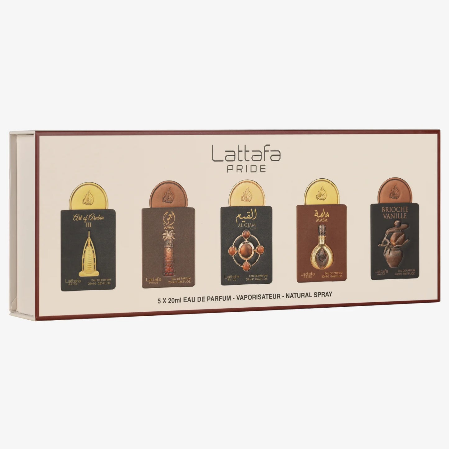 Lattafa Pride 5X20ml Giftset (ART ARABIA III)