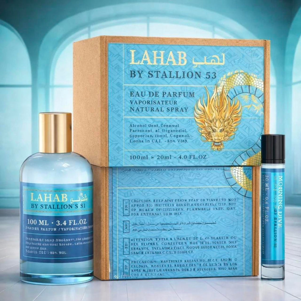 LAHAB by Stallion 53 Eau de parfum 3.4oz/100ml+20ml