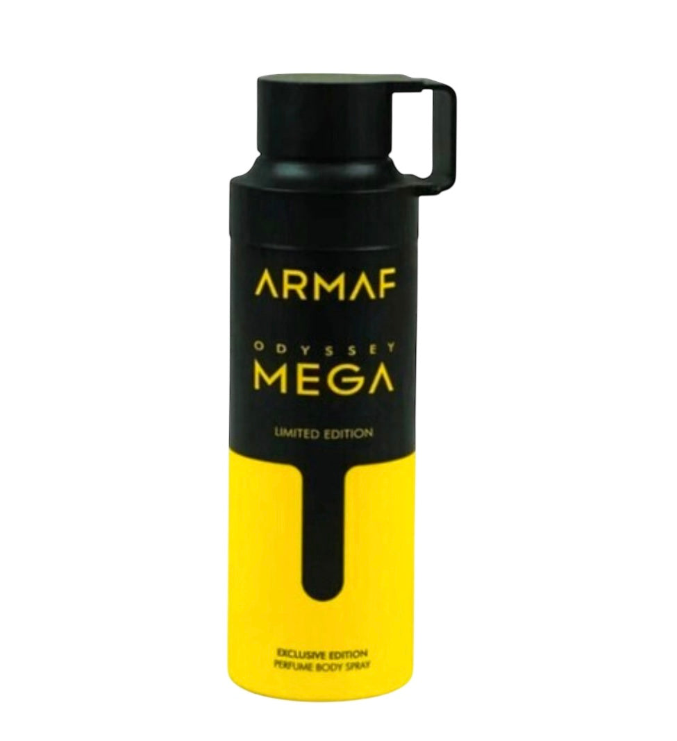 ODYSSEY MEGA BODY SPRAY 200ml (6.8 oz) by Armaf
