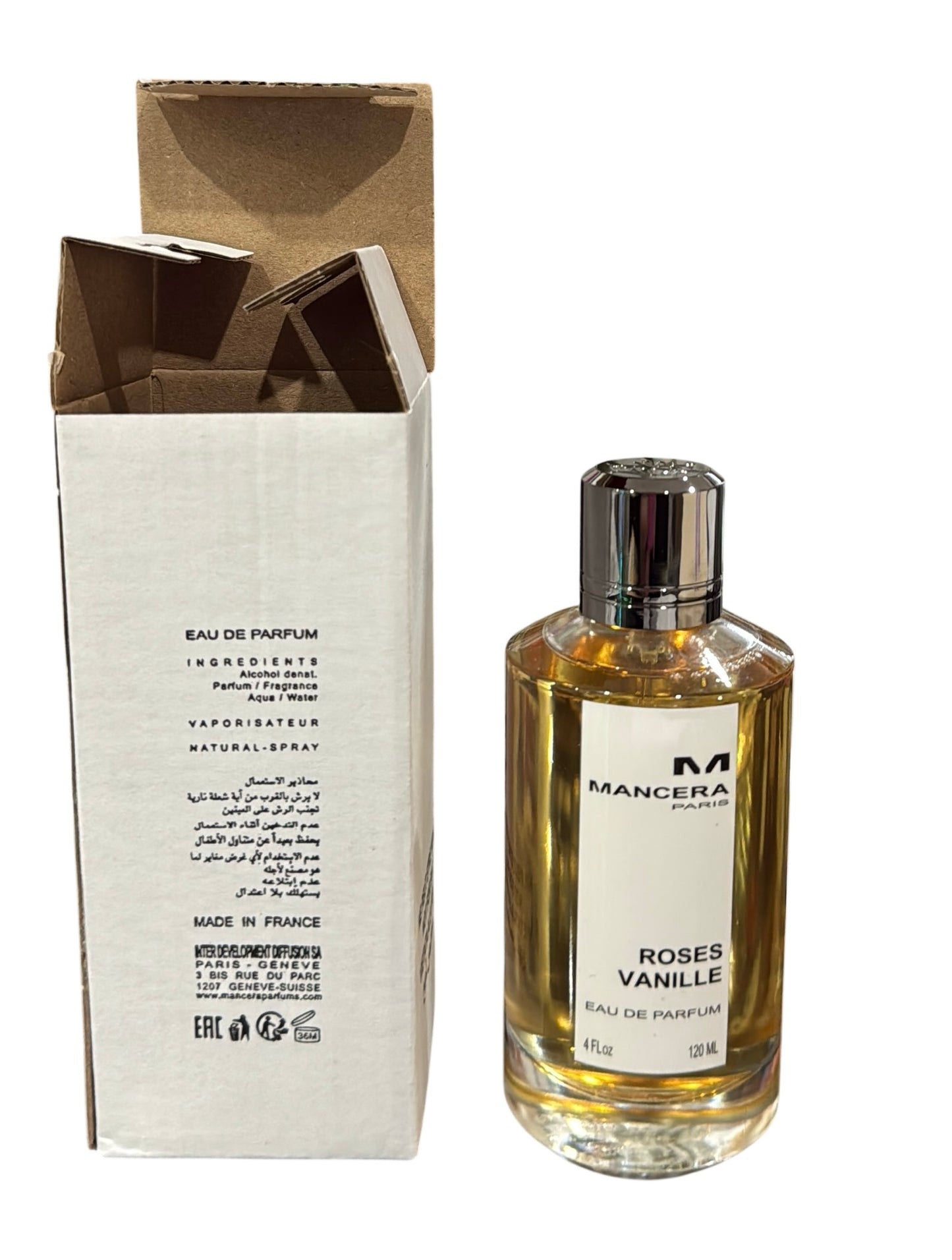 (Tester)Mancera Roses Vanille 100 ml