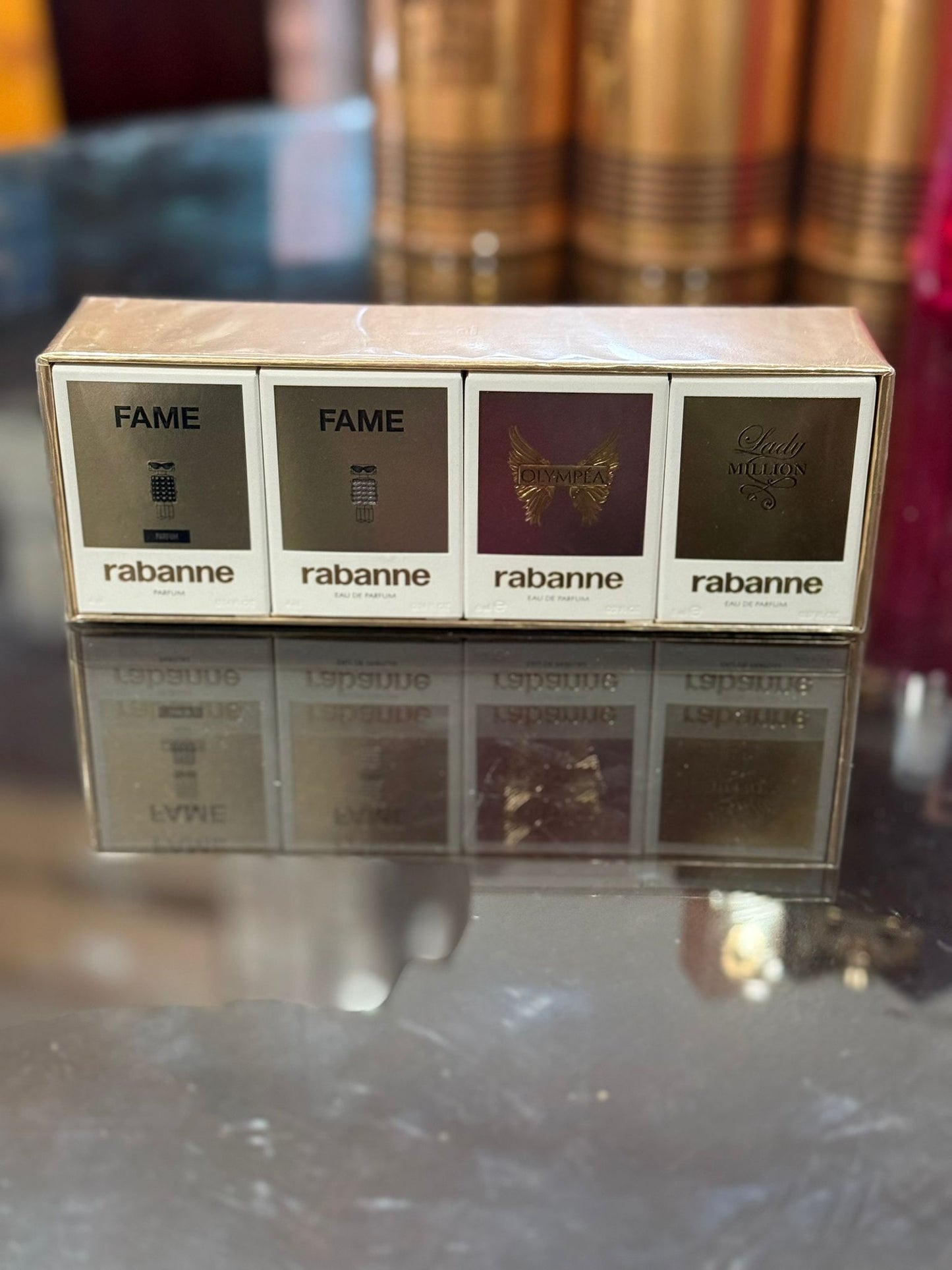 Paco Rabanne Variety women 4 Piece Womens Mini Variety 5 ML
