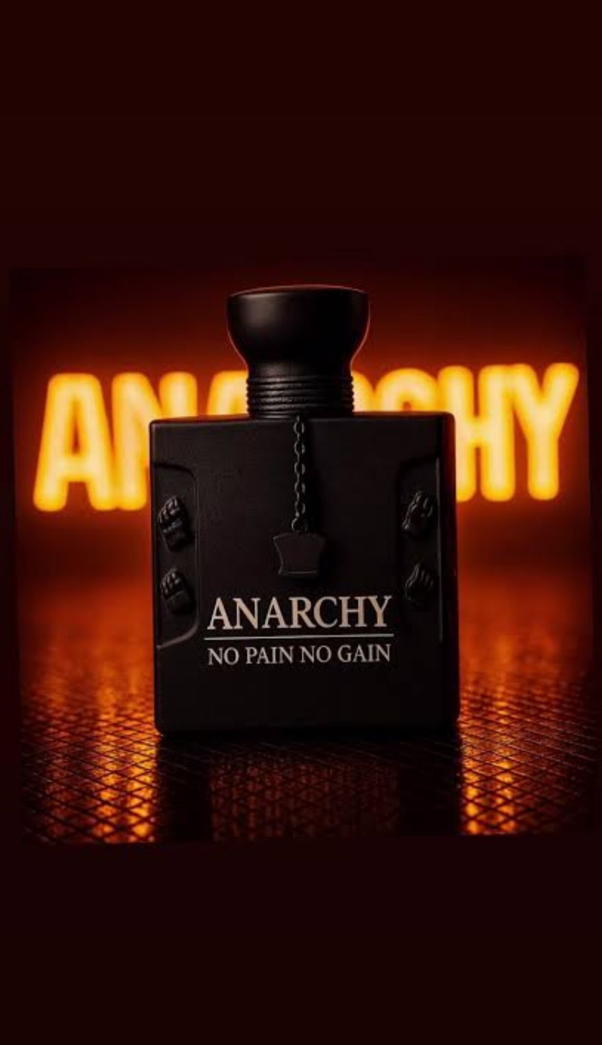 NO PAIN NO GAIN FOR MEN BY ANARCHY 3.4 OZ PARFUM