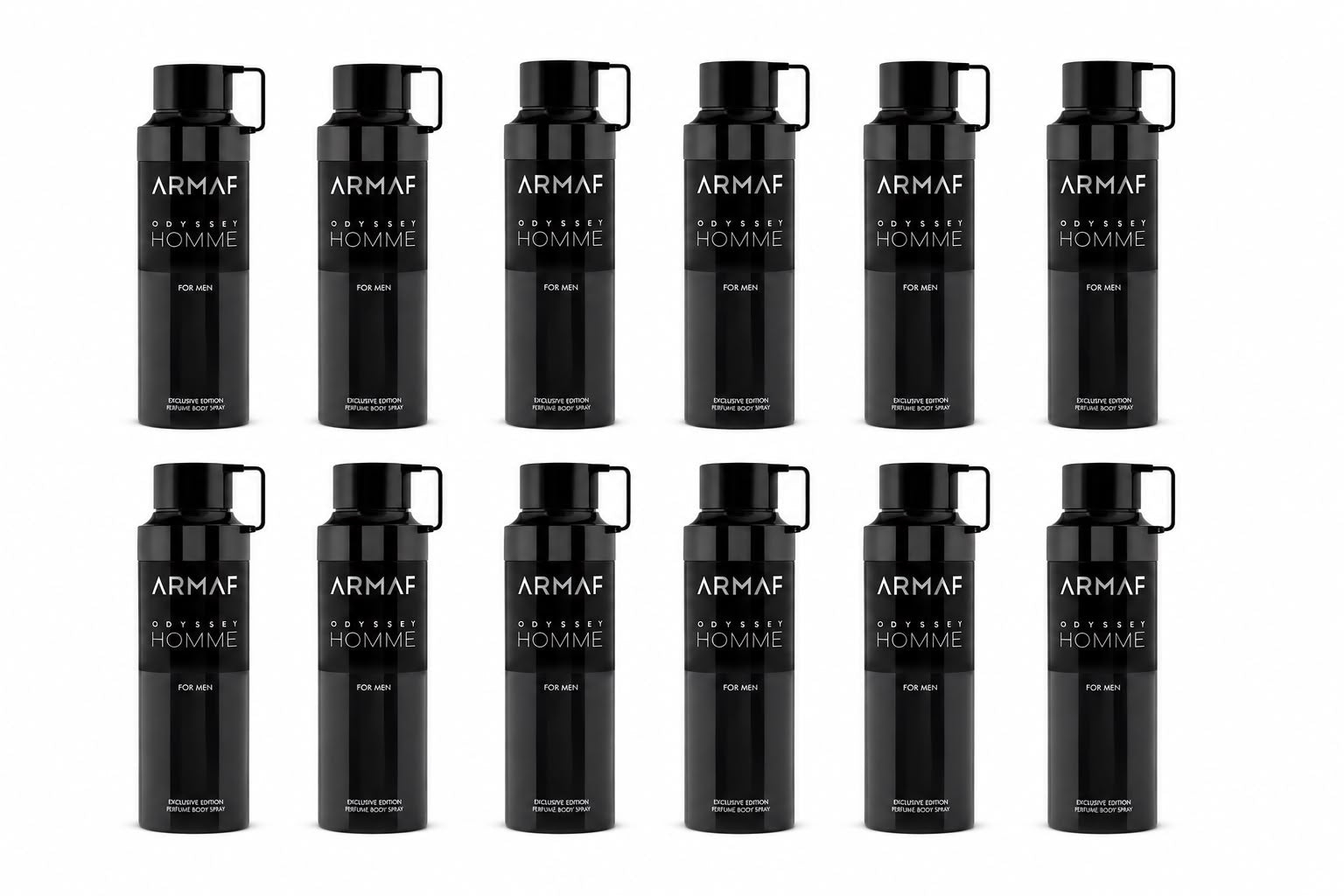 ODYSSEY HOMME BLACk EDITION BODY SPRAY (PAQ X 12 UNITS)
