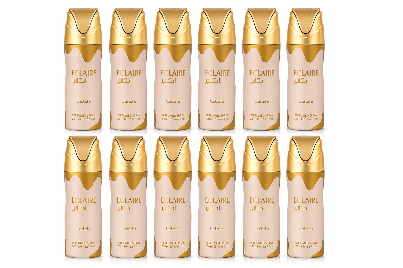 Eclaire Perfumed Deodorant Spray for Women (PACK X 12 UNITS)