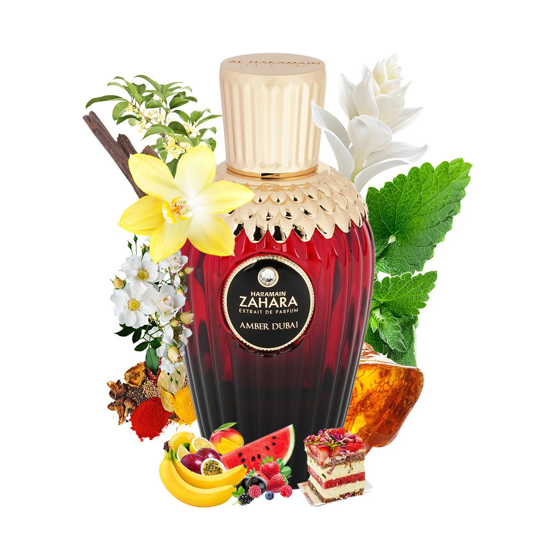 Haramain Zahara Amber Dubai, 100ml, Extrait De Parfum