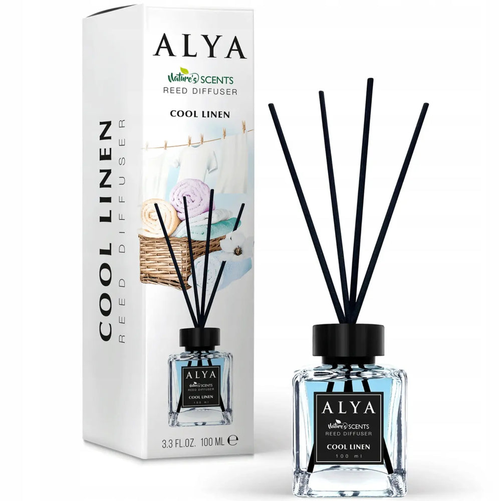 Alya  Nature's Scents Reed Diffuser Cool Linen - 100 ml