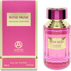 Anfar Ladies London Rose Musk EDP Spray 3.4 oz