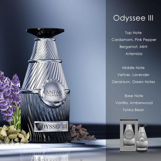 Anfar Men's Odyssee III Extrait de Parfum Spray 3.4 oz