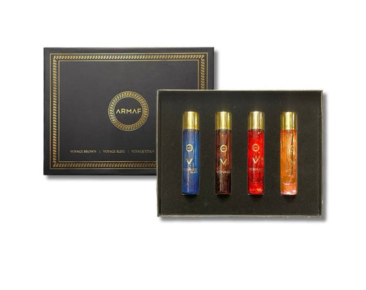 ARMAF VOYAGE DISCOVERY SET 4 X 15ML / 0.5 FL OZ EAU DE PARFUM - Crist Fragances