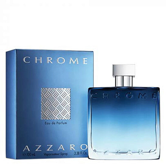 AZZARO Men's Chrome Eau de Parfum EDP Spray 3.4 oz