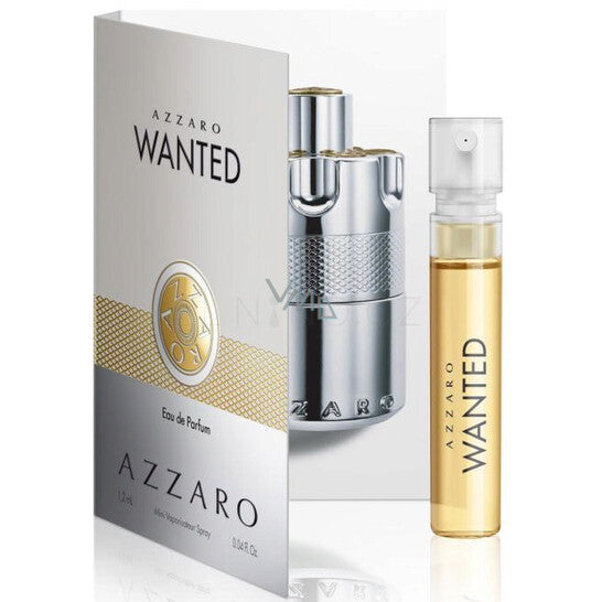 AZZARO THE MOST WANTED 0.04 PARFUM SPRAY VIAL FOR MEN