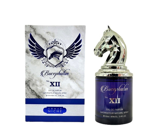 Bucephalus No.Xll by Armaf Niche 3.4oz Eau de Parfum - Crist Fragances