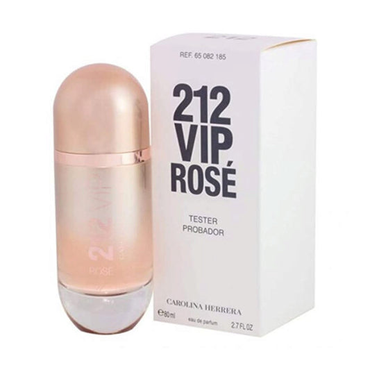 (Tester)  HERRERA  Ladies 212 VIP Rose EDP Spray 2.71 oz