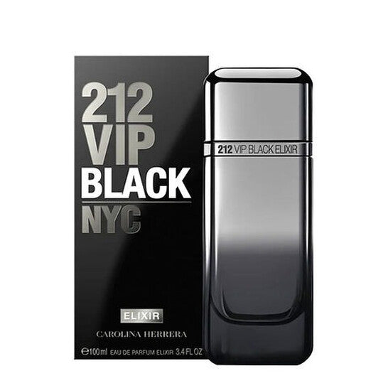 CAROLINA HERRERA  Men's 212 Vip Black Elixir EDP Spray 3.4 oz