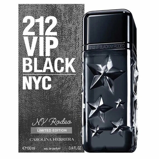 CAROLINA HERRERA  Men's 212 Vip Black NY Rodeo EDP Spray 3.4 oz
