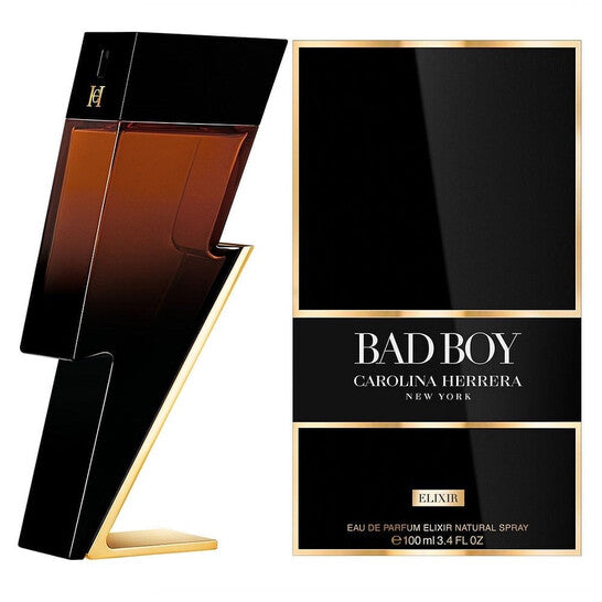 CAROLINA HERRERA  Men's Bad Boy Elixir EDP Spray 3.4 oz