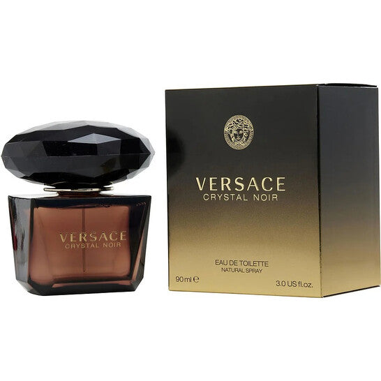 VERSACE Ladies Crystal Noir EDT Spray 3.0 oz