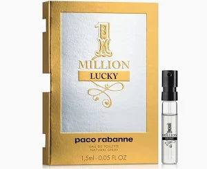 Paco Rabanne 1 Million Lucky Spray EDT Men Sample Cologne Spray 1.5ml / 0.05 oz