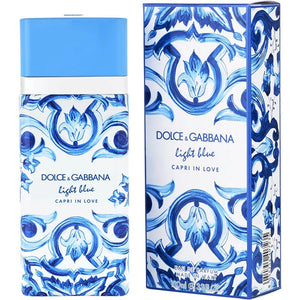 Dolce & Gabbana Ladies Light Blue Capri In Love EDP Spray 3.4 oz