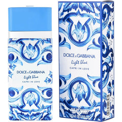 Dolce & Gabbana Ladies Light Blue Capri In Love EDP Spray 3.4 oz