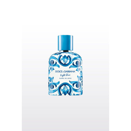 DOLCE & GABBANA  Men's Light Blue Capri In Love EDP Spray 3.4 oz