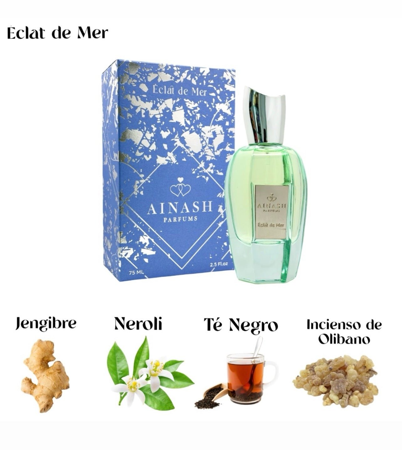 Eclat de Mer by Ainash Parfums 2.5oz Extrait de Parfum - Crist Fragances