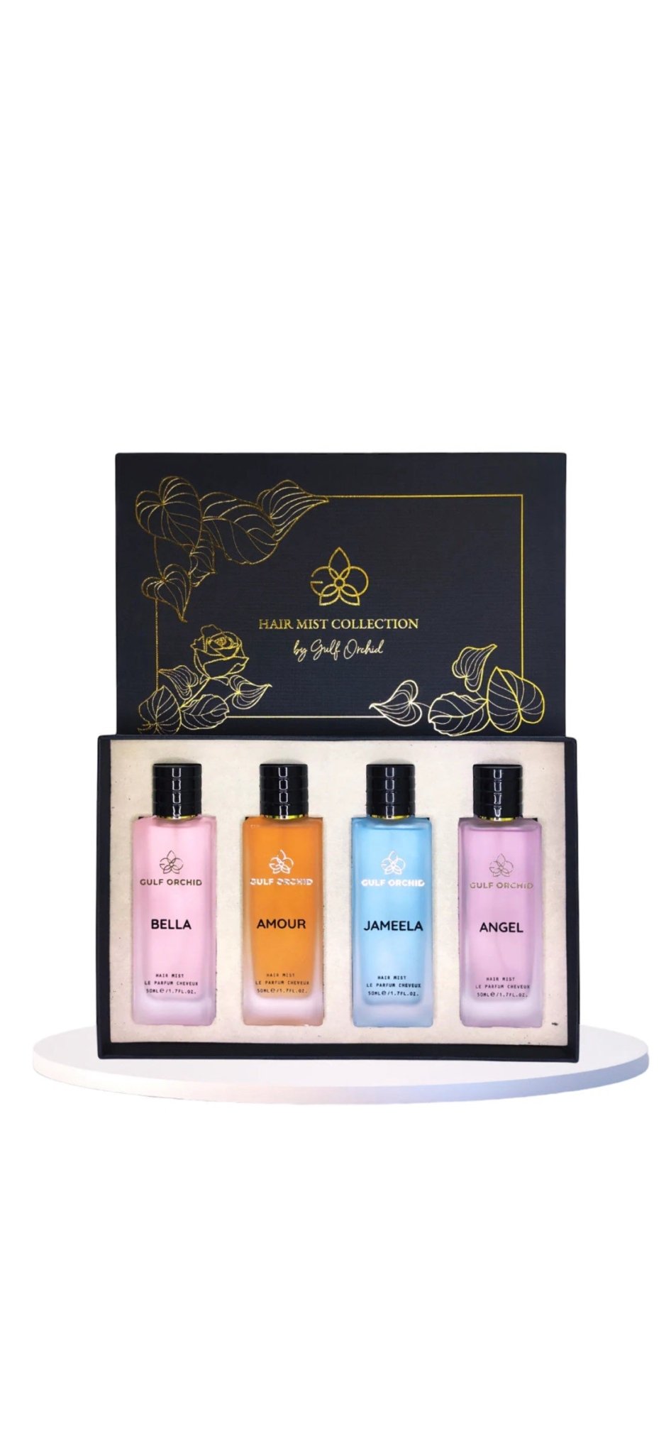 Hair Mist Set 4 pcs - 50ml/each By Gulf Orchid - Crist Fragances