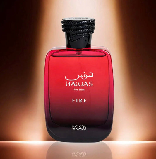 Hawas Fire Rasasi for women and men - Crist Fragances
