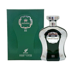 Highness lll Green by Afnan 3.4 Oz Eau de Parfum