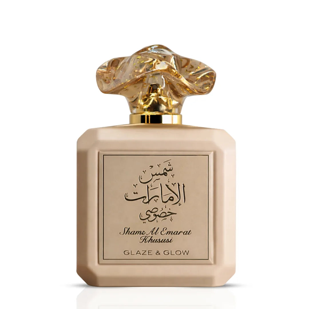 Shams Al Emarat Khususi Glaze & Glow Eau de Parfum Spray 100ml (3.4 oz) by Ard Al Zaafaran