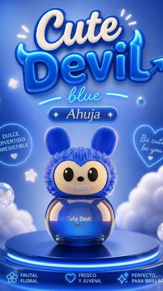 Cute Devil Blue by Ahuja (Unisex)