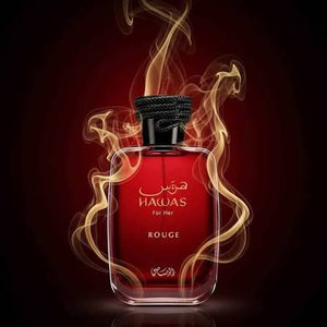 Rasasi Ladies Hawas Rouge EDP Spray 3.4 oz