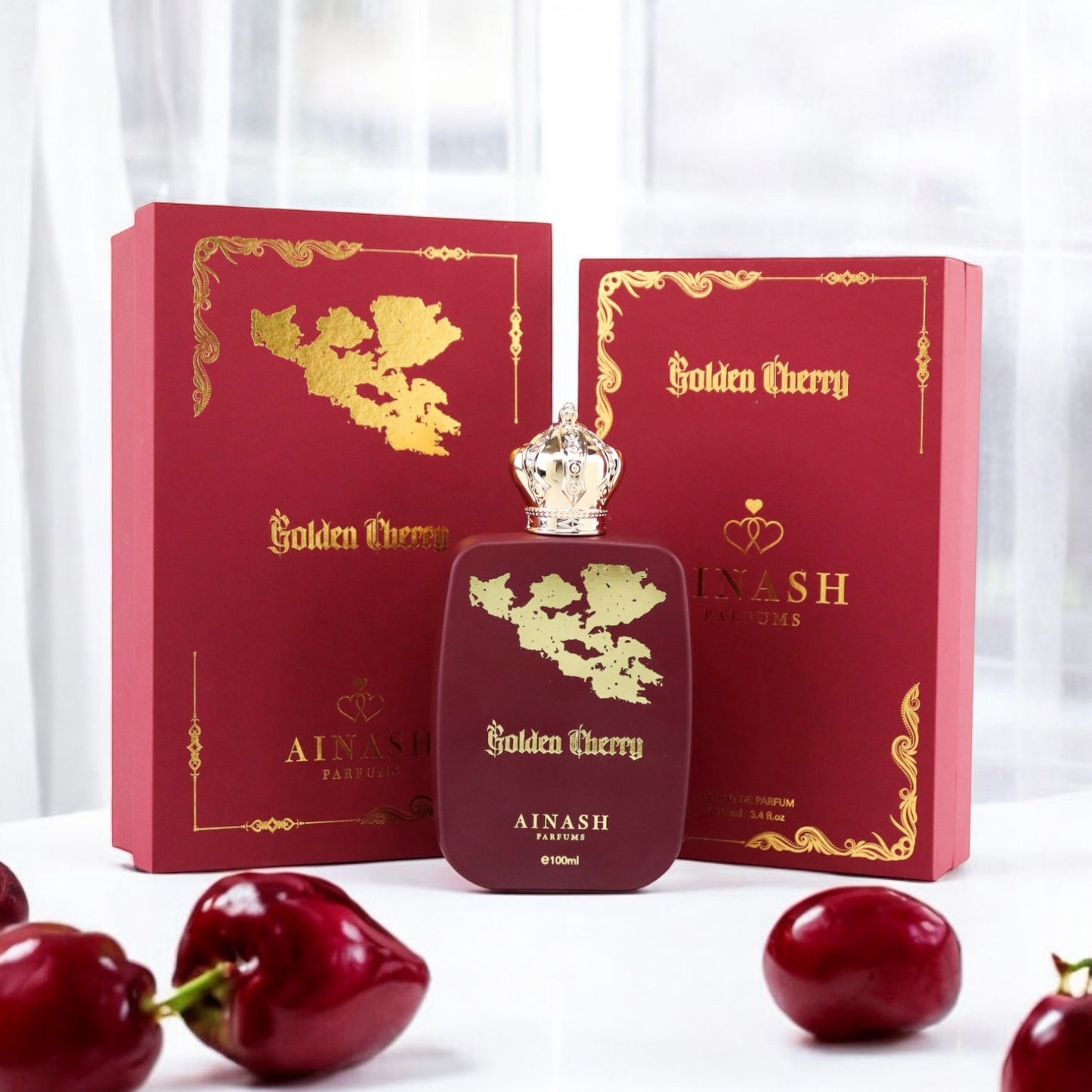 Golden Cherry by Ainash Parfum 3.4oz