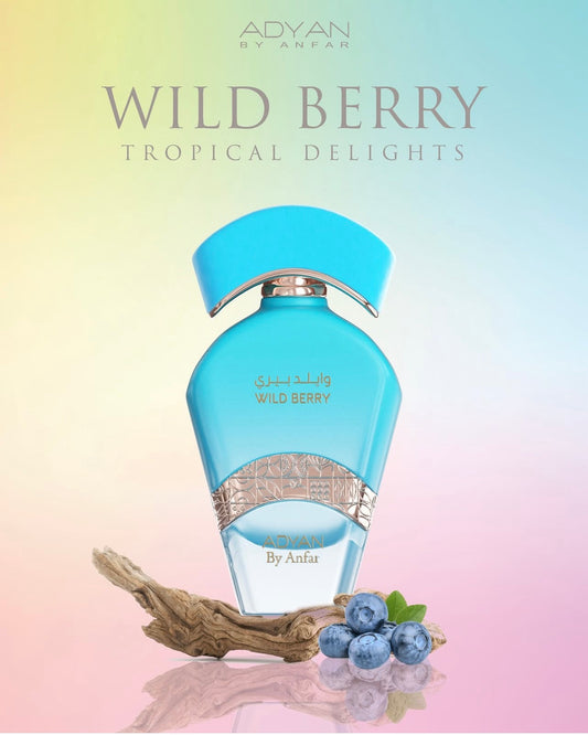WILD BERRY EAU PARFUM By Adyan  3.4oz