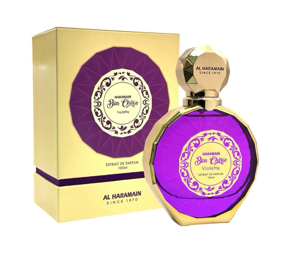 Bon Cherie Violette de Al Haramain 3.3oz Extrait de Parfum
