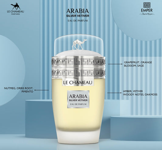 Arabia silver vetiver Eau Parfum 3.4oz