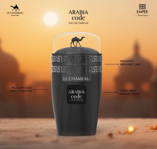 ARABIA CODE Eau De Parfum 3.4oz