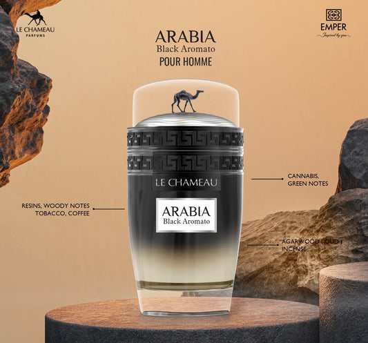 Arabia Black Aromato 3.4oz