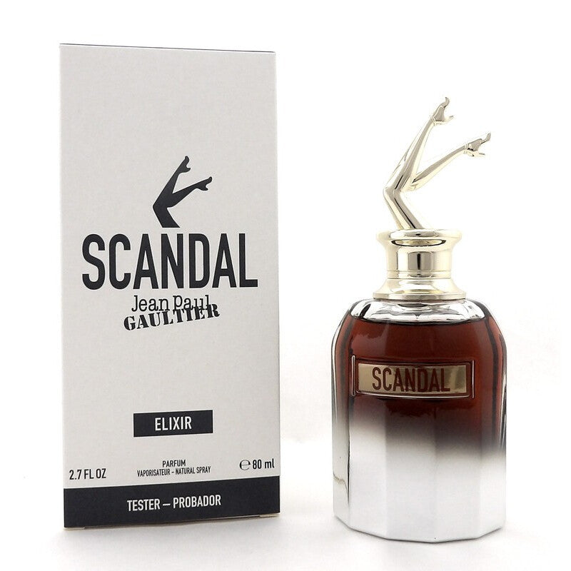 (Tester) WITH CAP Jean Paul Gaultier Ladies Scandal Elixir Parfum 2.7 oz