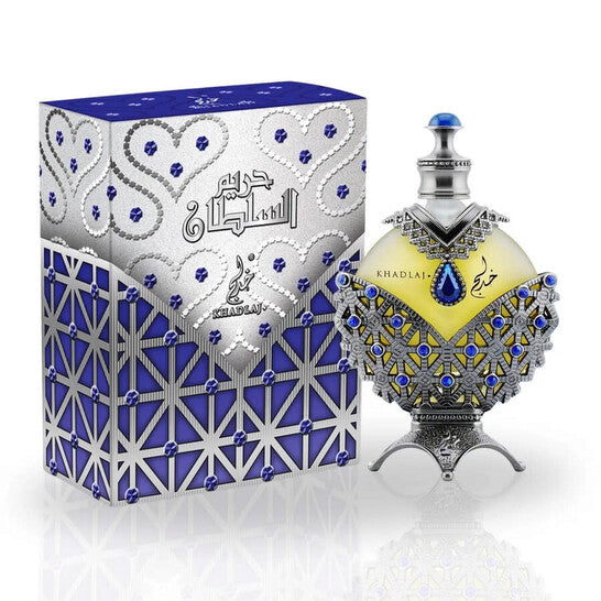 KHADLAJ  Unisex Hareem Al Sultan Antique Blue Perfume Oil 35 ML