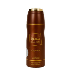 Lattafa Unisex Khamrah Qahwa Body Spray 6.7 oz (UNIT X 1)