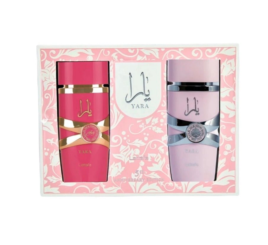 Lattafa Yara 5th Year Anniversary Edition Yara Candy &amp; Yara Pink - Crist Fragances