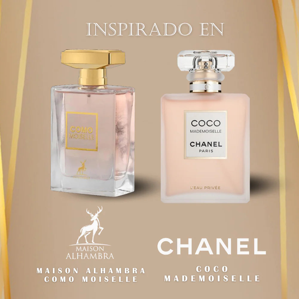 Como Moiselle Eau De Parfum Spray 100ml (3.4 Oz) By Maison Alhambra