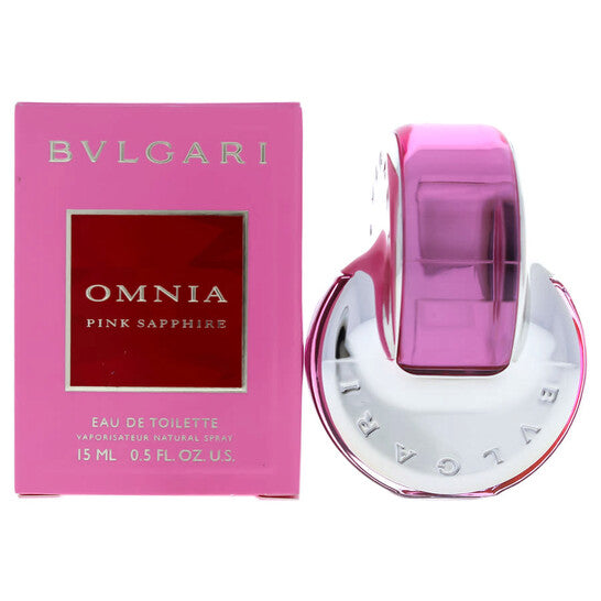 (MINI) BVLGARI Omnia Pink Sapphire by for Women -(15 ML 0.5 oz EDT)