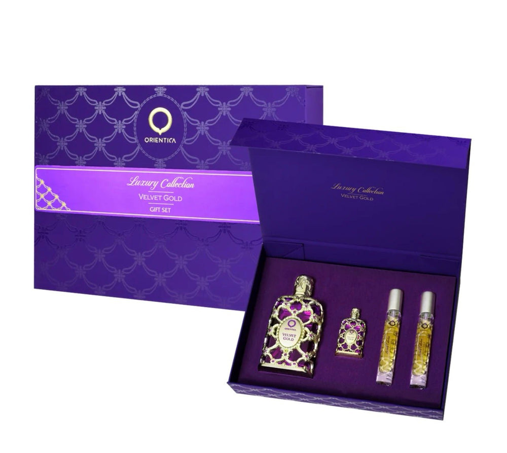 Orientica Velvet Gift set 4 Size: 80ml + 7.5ml + 10ml x 2