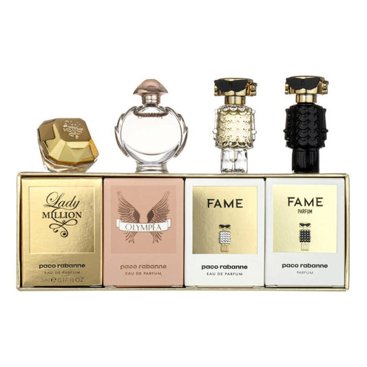 Paco Rabanne Variety women 4 Piece Womens Mini Variety 5 ML