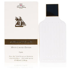 (DAMAGED BOX) Paris Bleu Men's Aramateur White Limited Edition EDT 3.4 oz