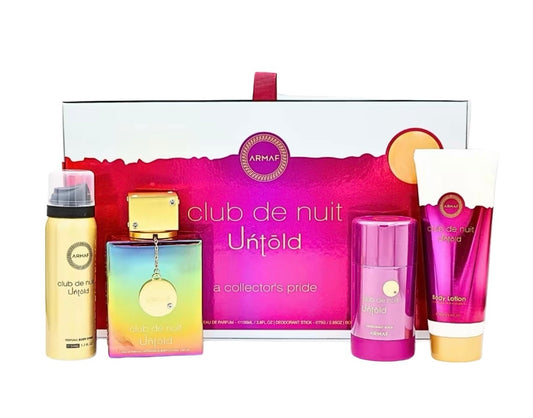 Armaf Club De Nuit Untold Gift Set EDP 105 ml, body lotion 100 ml, deostick 75 g - 105 ml